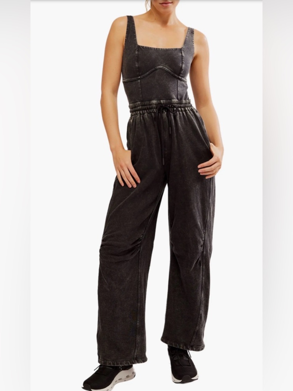 FP Movement Inbound Stretch Cotton Jumpsuit, NWT, size small